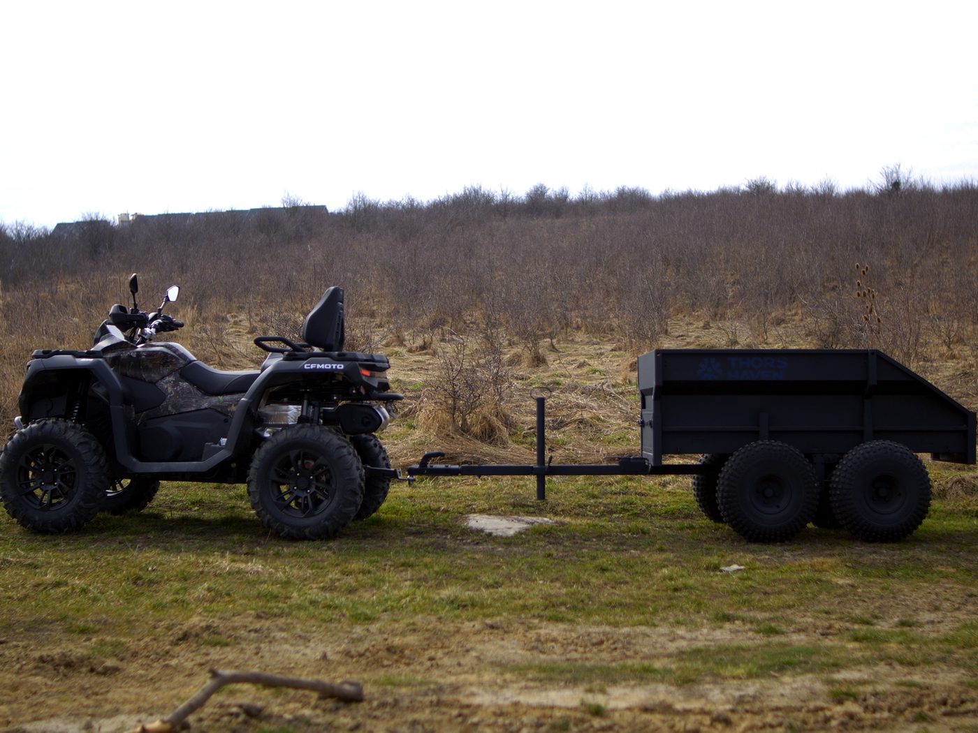 CASEVAC Module behind an ATV